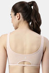Enamor Low Impact Sports Bra - Pearl — thumbnail 3