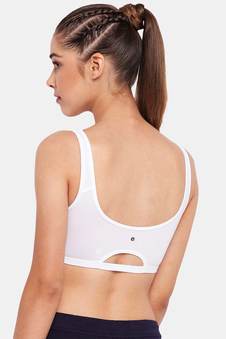 Enamor Low Impact Sports Bra - White — image 3