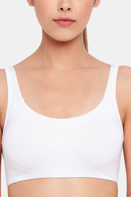 Enamor Low Impact Sports Bra - White — image 5