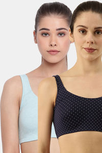 Ditsy Heart Capri Melange