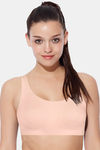 Enamor Low Impact Sports Bra (Pack of 2) - Pearl  Black — thumbnail 2