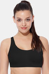 Enamor Low Impact Sports Bra (Pack of 2) - Pearl  Black — thumbnail 4