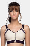 Enamor Medium Impact Sports Bra - New Champaign — thumbnail 1