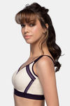 Enamor Medium Impact Sports Bra - New Champaign — thumbnail 2