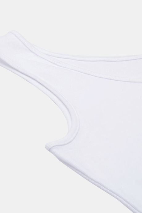Enamor Cotton Loungewear Top - White — image 8
