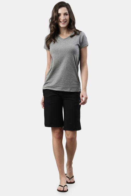 Enamor Cotton Blend Short - Jet Black — image 4
