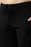 Enamor Cotton Blend Short - Jet Black — thumbnail 5