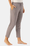 Enamor Viscose Loungewear Bottom - Ajrak Aop Umber Combo — thumbnail 2