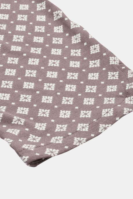 Enamor Viscose Loungewear Bottom - Ajrak Aop Umber Combo — image 7