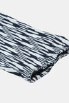 Enamor Viscose Loungewear Bottom - Geo Ikat Aop Ice Blue Combo — thumbnail 9