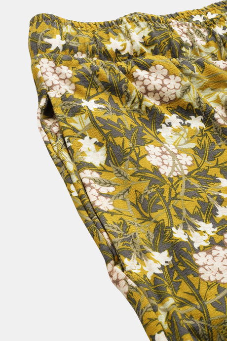 Enamor Viscose Loungewear Bottom - Jungle Aop Mustard Combo — image 6