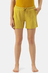 Enamor Cotton Shorts - Square Ditsy Mustard Combo — thumbnail 1