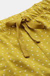 Enamor Cotton Shorts - Square Ditsy Mustard Combo — thumbnail 5