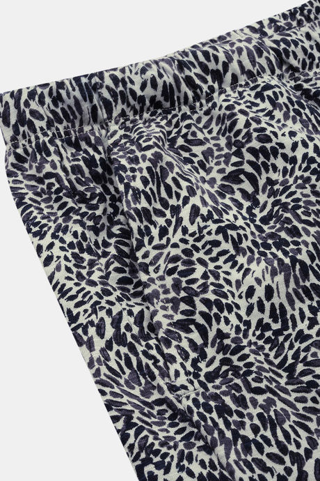 Enamor Cotton Shorts - Stroke Aop Blue Combo — image 6