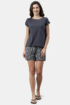 Enamor Cotton Shorts - Whispy Aop Blue Combo — thumbnail 4