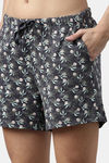 Enamor Cotton Shorts - Whispy Aop Blue Combo — thumbnail 5