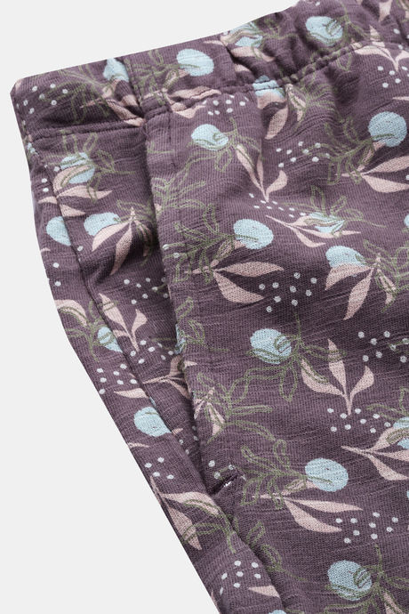 Enamor Cotton Shorts - Whispy Aop Umber Combo — image 6