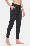 Enamor Cotton Blend Loungewear Bottom - Charcoalmelange — thumbnail 3