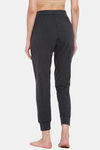 Enamor Cotton Blend Loungewear Bottom - Charcoalmelange — thumbnail 4