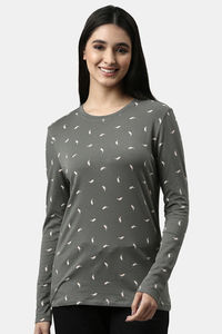 Ash Grey Whale Aop