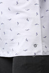 Enamor Cotton Blend Loungewear Top - Lilac Iris Whale Aop — thumbnail 8
