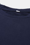 Enamor Cotton Loungewear Dress - Navy W Calm — thumbnail 11