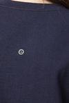 Enamor Cotton Loungewear Dress - Navy W Calm — thumbnail 9