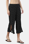 Enamor Viscose Loungewear Bottom - Black Scatter Aop — thumbnail 2