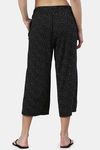 Enamor Viscose Loungewear Bottom - Black Scatter Aop — thumbnail 3