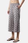 Enamor Viscose Loungewear Bottom - Mauve Bloom Aop — thumbnail 2