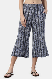 Navy Shibori Aop