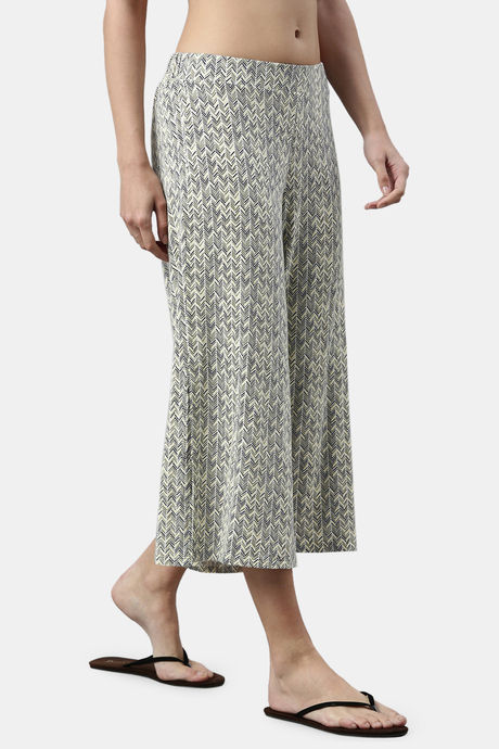 Enamor Viscose Loungewear Bottom - Thai Herring Aop — image 2