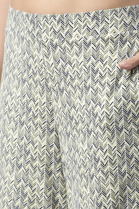 Enamor Viscose Loungewear Bottom - Thai Herring Aop — image 5