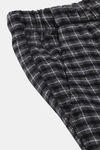 Enamor Cotton Loungewear Set - Charcoal Plaid Aop — thumbnail 13