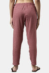 Enamor Cotton Loungewear Set - Rosewater Plaid Aop — thumbnail 10
