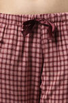 Enamor Cotton Loungewear Set - Rosewater Plaid Aop — thumbnail 17