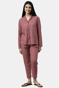 Rosewater Plaid Aop