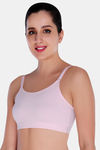 Innocence Double Layered Non-Wired Full Coverage Blouse Bra - Light Pink — thumbnail 3