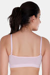 Innocence Double Layered Non-Wired Full Coverage Blouse Bra - Light Pink — thumbnail 4