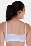 Innocence Double Layered Non-Wired Full Coverage Blouse Bra - White — thumbnail 4