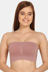 Innocence Single Layered Non-Wired Full Coverage Tube Bra - Dirty Pink — thumbnail 1