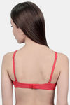 Innocence Double Layered Non-Wired Full Coverage T-Shirt Bra - Coral — thumbnail 3