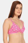 Innocence Single Layered Non-Wired Medium T-Shirt Bra - Pink — thumbnail 2