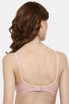 Innocence Double Layered Non-Wired Full Coverage T-Shirt Bra - Pink — thumbnail 3