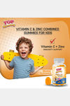 Top Gummy Vitamin C Zinc Orange Nutritional Supplement - 30 Pcs — thumbnail 7