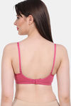 Vanila Single Layered Non-Wired Full Coverage T-Shirt Bra - Mauve — thumbnail 2