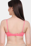 Vanila Single Layered Non-Wired Full Coverage T-Shirt Bra - Peach — thumbnail 2