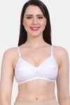 Vanila Single Layered Non-Wired Full Coverage T-Shirt Bra - White — thumbnail 1