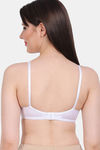 Vanila Single Layered Non-Wired Full Coverage T-Shirt Bra - White — thumbnail 2
