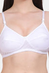 Vanila Single Layered Non-Wired Full Coverage T-Shirt Bra - White — thumbnail 4